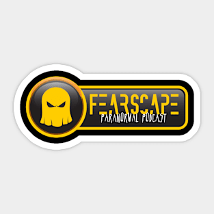 FearScape Serious Ghost Sticker